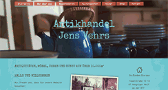 Desktop Screenshot of antik-vehrs.de